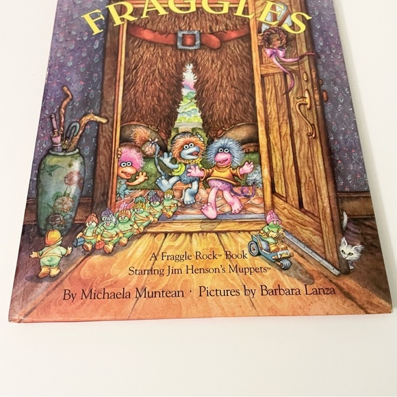 Vintage 1985 First Edition Meet The Fraggles Hardcover Book - Picture 3 of 16